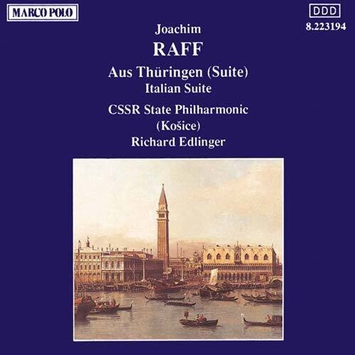 Raff/ Edlinger/ Cssr State Orchestra - Aus Thuringen / Italian Suite