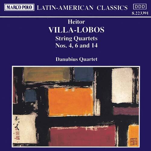 Villa-Lobos/ Danubius Quartet - String Quartets 3