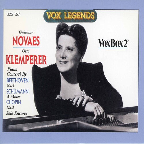 Beethoven/ Guiomar Novaes / Otto Klemperer - Beethoven & Chopin & Schumann Piano Concerti
