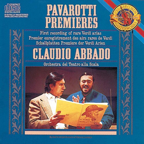Pavarotti/ Verdi/ Abbado - Premieres Rare Verdi Arias