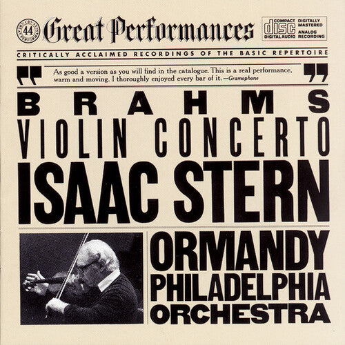 Brahms/ Stern/ Ormandy/ Phl - Violin Concerto