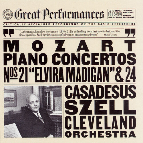 Mozart/ Casadesus/ Szell/ Cleveland Orchestra - Piano Concerti 21 & 24