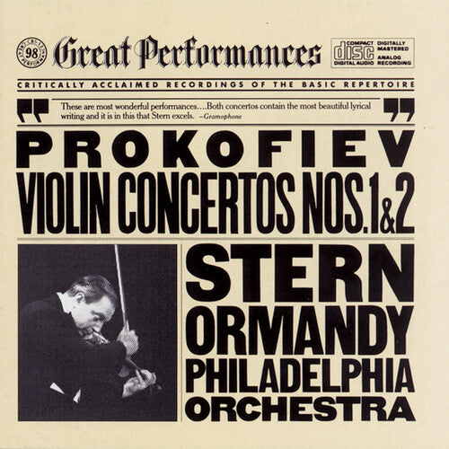 Prokofiev/ Stern/ Ormandy/ Phl - Violin Concerti 1 & 2