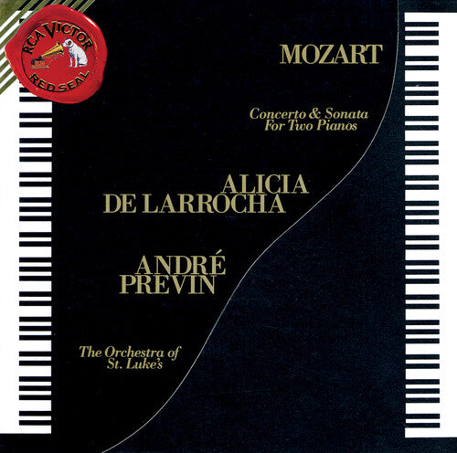 Mozart/ De Larrocha/ Previn - Concerto & Sonata for 2 Pianos