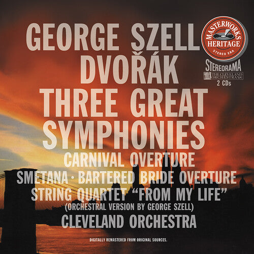 Dvorak/ Smetana/ Cvo - Three Great Symphonies