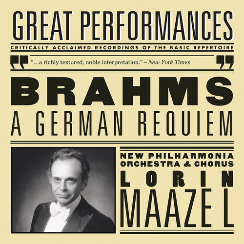 Maazel/ Brahms/ Cotrubas/ Prey/ Npoc - Ein Deutsches Requiem