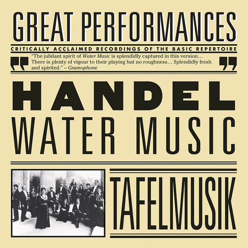Tafelmusik/ Handel - Water Music / Suite from Il Pastor Fido