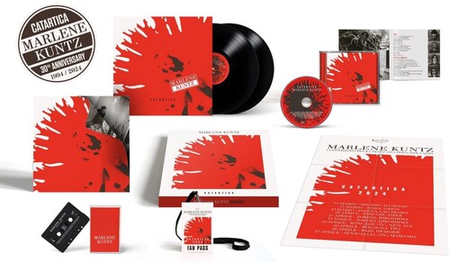 Marlene Kuntz - Catartica 30th Anniversary 1994-2024 - 2LP+CD+Cassette Box Set, 2024 Tour Poster & Fan Pass