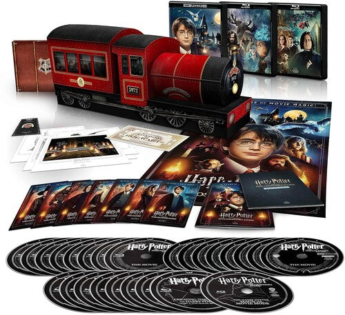 Harry Potter: Complete Collection - 20th Anniversary Hogwarts Express Edition - Limited All-Region 25-Disc UHD & Blu-Ray Boxset with Book & Poster