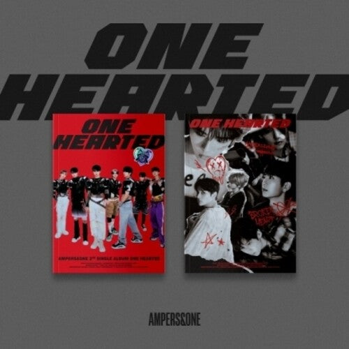 Ampers&One - One Hearted - incl. 64pg Booklet, Ice Hockey Ticket, Unit Photocard, Trading ID Card, Sticker, Folded Poster