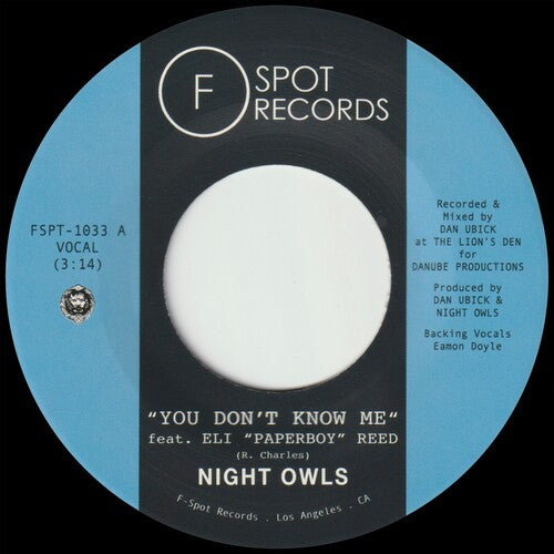 Night Owls - You Don't Know Me B/w If You Let Me