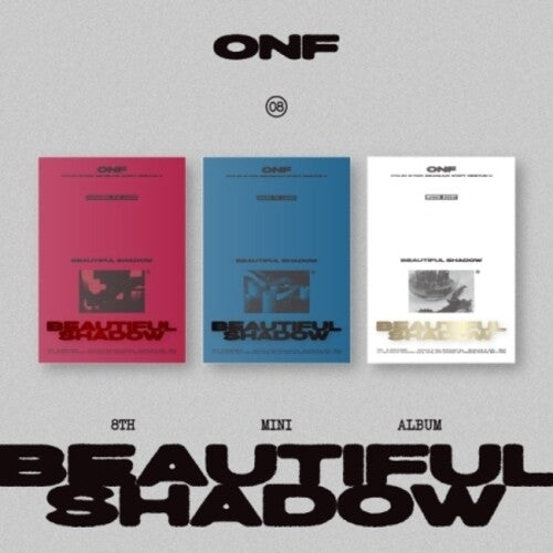 Onf - Beautiful Shadow - Random Cover - incl. 108pg Photobook, Sticker, Polaroid, 2 Photocards + Folded Message Poster