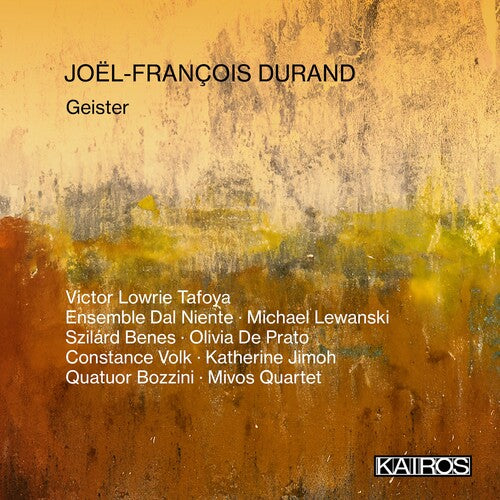 Joel-Francois Durand: Geister/ Various - Joel-francois Durand: Geister