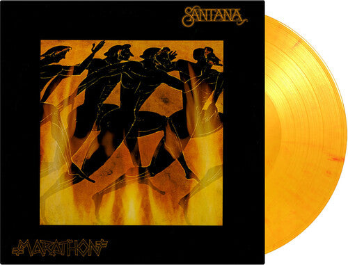 Santana - Marathon - Limited 180-Gram Yellow, Orange & Red Marble Colored Vinyl