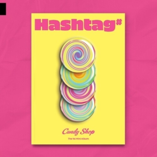 Candy Shop - Hashtag# - incl. 84pg Photobook, Polaroid Photo, 2 Photocards, Candy Message Card + Poster