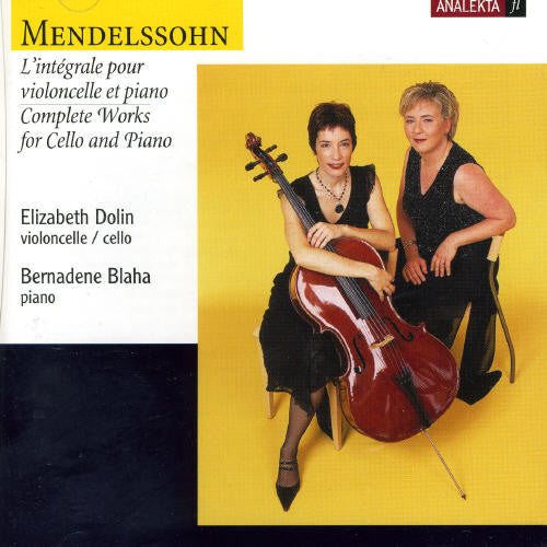 Mendelssohn/ Dolin/ Blaha - Son VC 2 (D Major)/Vars Concertantes Op. 17/&
