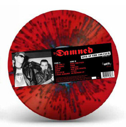 Damned - Live At The 100 Club - Splatter Colored Vinyl