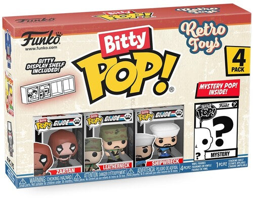 FUNKO Bitty POP!: Retro Toys - GI Joe 4-Pack