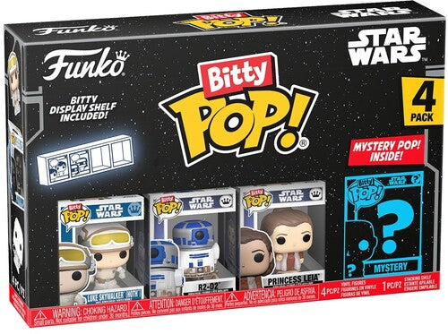 FUNKO Bitty POP!: Star Wars: The Empire Strikes Back - Luke 4-Pack