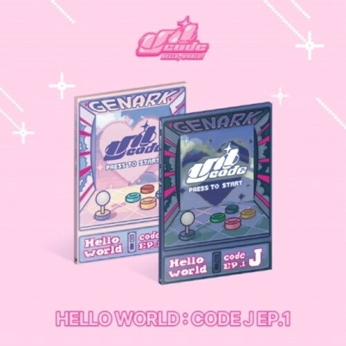 Unicode - Hello World : Code J EP.1 - Random Cover - incl. 100pg Booklet, Photocard + ID Card