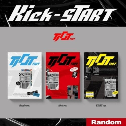 Tiot - Kick-Start - Random Cover - incl. 84pg Photobook, incl. Mini-Poster, 2 Photocards, Unit Photocard, Accordion Postcard, Polaroid Photocard + ID Photo