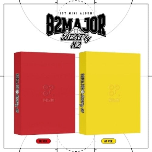 82Major - Beat By 82 - Random Cover - incl. 84pg Photobook, Trading Card, ID Card, 2 Photocards, 2 Logo Stickers, 2 Standing Dolls, Sticker Board & Sticker + Folded Poster