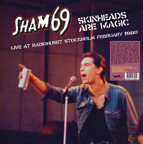 Sham 69 - Skinheads Are Magic: Live In Stockholm 02/02/1980 - Red Marble Colored Vinyl