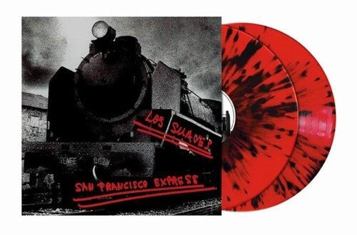 Los Suaves - San Francisco Express - Red & Black Splatter Vinyl