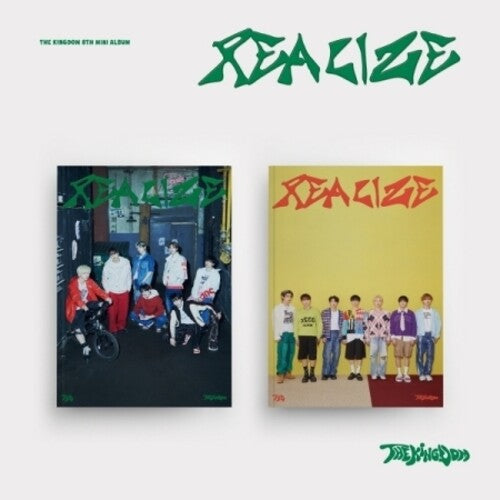 The Kingdom - Realize - incl. 72pg Photobook, Postcard, Folded Poster, Sticker, 2 Photocards + Unit Photocard