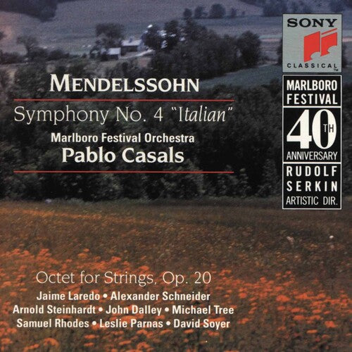 Mendelssohn/ Casals/ Schneider/ Laredo - Symphony 4 Italian