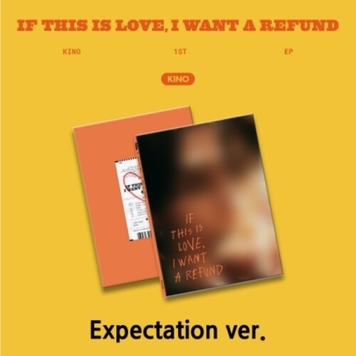 Kino ( Pentagon ) - If This Is Love, I Want A Refund - Expectation Version - incl. 72pg Photobook, 2 Photocards, Polaroid + Origami Kit