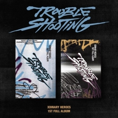 Xdinary Heroes - Troubleshooting - Random Cover - incl. Photo Essay, 10 Stickers, Photocard, Trading Card, Mirror Photocard, 2 Postcards + More