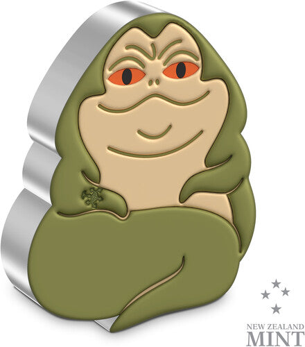 New Zealand Mint - Star Wars™ – Jabba the Hutt™ 2oz Silver Chibi® Coin