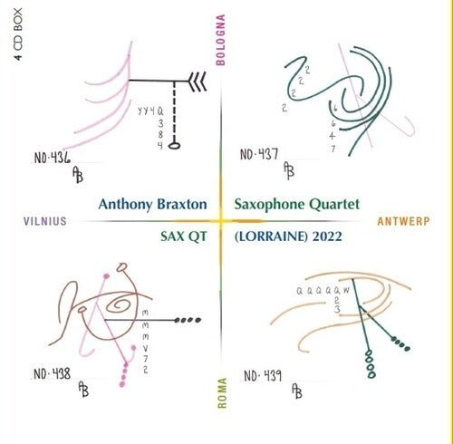 Anthony Saxophone Quartet Braxton - Sax Qt (Lorraine)