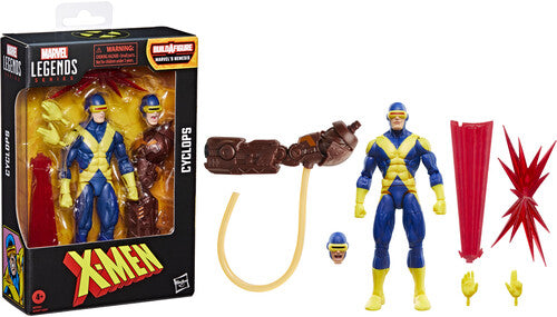 X-Factor - Marvel Legends - Cyclops Action Figure & Nemesis BAF Piece