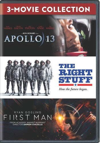 Apollo 13 / The Right Stuff / First Man (3-Movie Collection)