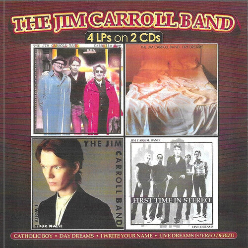 Jim Carroll - 4 Lps On 2 Cds (Catholic Boy / Day Dreams / I Write Your Name / Live Dreams)
