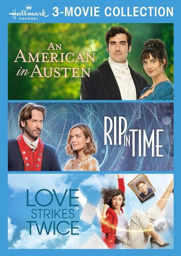 Hallmark Channel 3-Movie Collection: (An American in Austen / Rip in Time) / Love Strikes Twice)