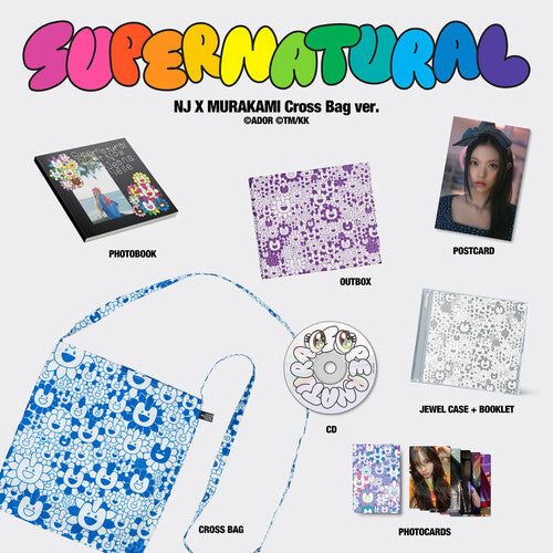 Newjeans - NewJeans 'Supernatural' NJ X MURAKAMI (Cross Bag ver.)