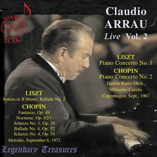 Chopin/ Liszt/ Danish Radio Orchestra - Claudio Arrau Live, Vol. 2