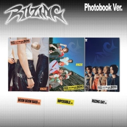 Riize - Riizing - Photo Book Version - Random Cover - incl. 88pg Photobook, Sticker, Polaroid Photo, Folded Poster + Photocard