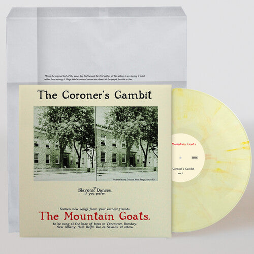 Mountain Goats - Coroner's Gambit - Kandy Korn Hybrid Yellow