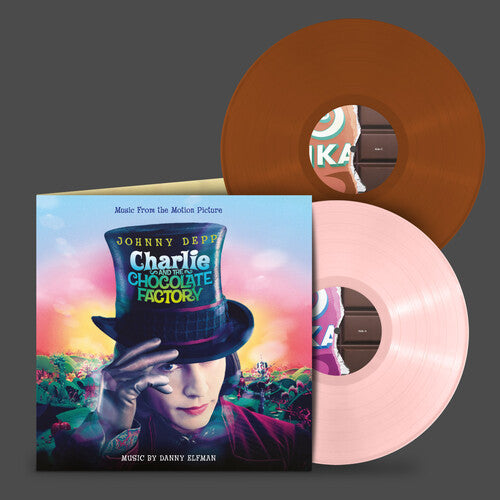 Charlie & the Chocolate Factory - O.S.T. - Charlie & The Chocolate Factory (Original Soundtrack) - Marshmallow Pink & Chocolate Brown Vinyl
