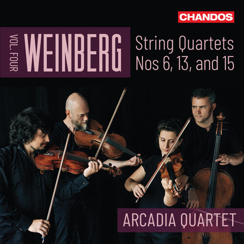 Weinberg/ Arcadia Quartet - String Quartets Vol. 4