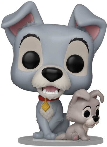 Funko POP! Disney: Lady & the Tramp - Tramp with Puppy, 70th Anniversary