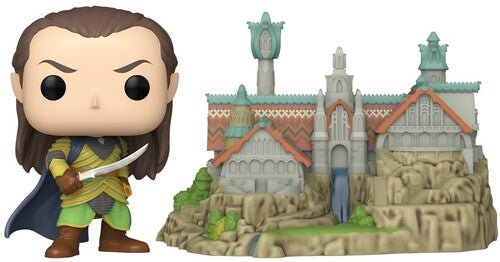 FUNKO POP! Town: Lord of the Rings - Elrond With Rivendell