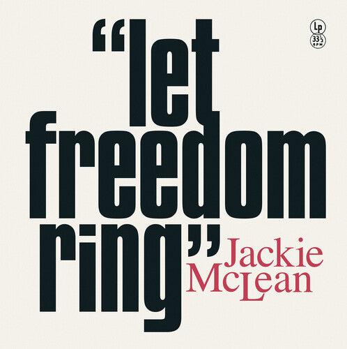 Jackie McLean - Let Freedom Ring - Colored Vinyl