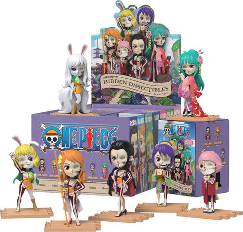 Mighty Jaxx - One Piece - Freeny's hidden Dissectibles - Ladies Edition Blind Box (One Random Figure per Purchase)
