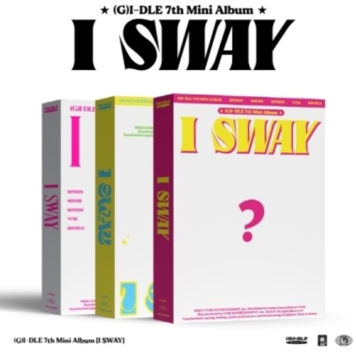 (G)I-Dle - I Sway - Random Cover - incl. 64pg Booklet, 12pg Lyrics Book, Sticker, 2 Photocard + Mini Poster