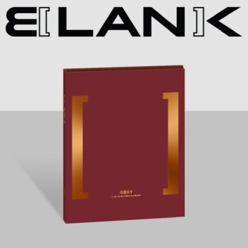 Rocky - Blank - Burgundy Version - incl .6 Lyrics Postcards, Handwritten Sticker + 2 Photocards